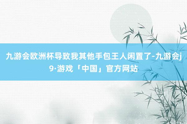 九游会欧洲杯导致我其他手包王人闲置了-九游会j9·游戏「中国」官方网站