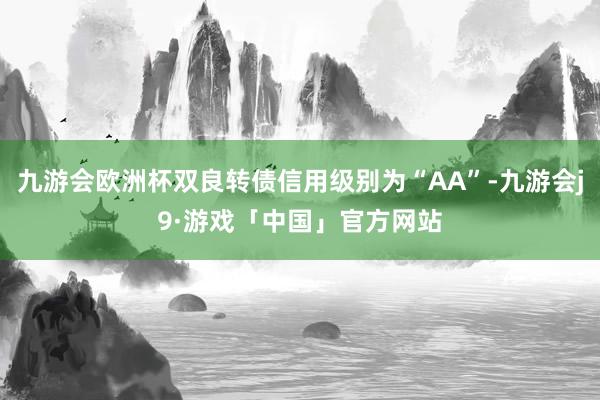 九游会欧洲杯双良转债信用级别为“AA”-九游会j9·游戏「中国」官方网站