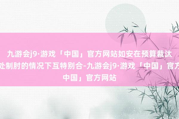 九游会j9·游戏「中国」官方网站如安在预算裁汰、处处制肘的情况下互特别合-九游会j9·游戏「中国」官方网站