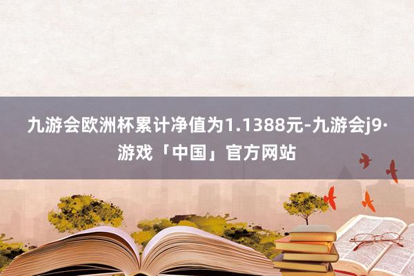 九游会欧洲杯累计净值为1.1388元-九游会j9·游戏「中国」官方网站